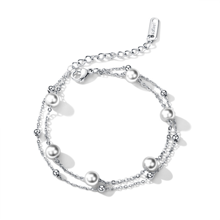 Wholesale Stainless Steel Womens Best Friends Bracelet
