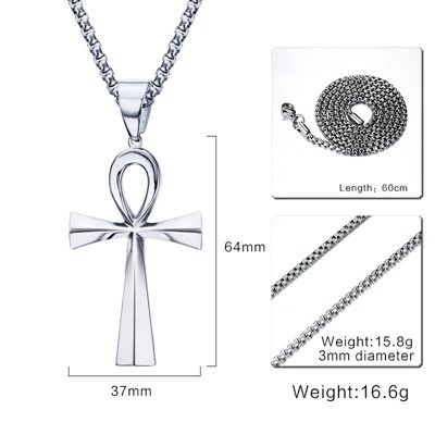 Stainless Steel Anka Cross Jewelry Manufacturers China