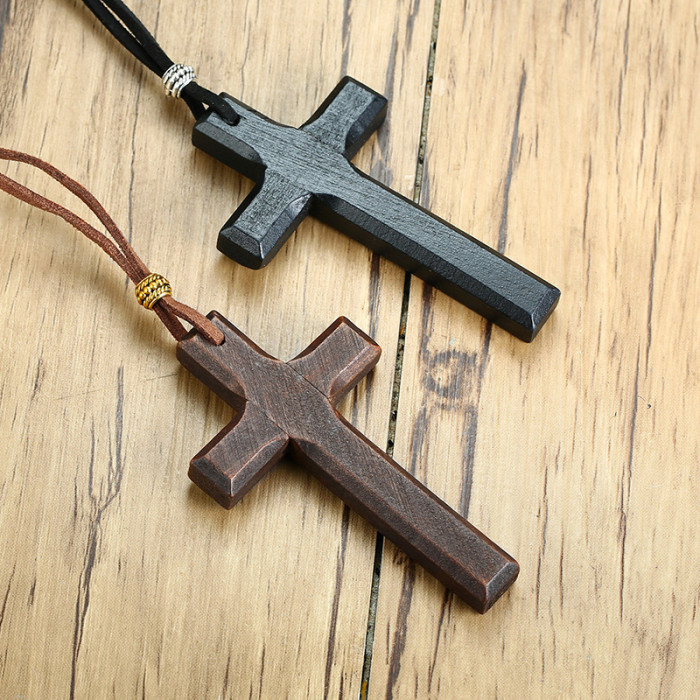Wooden Cross Pendants Wholesale