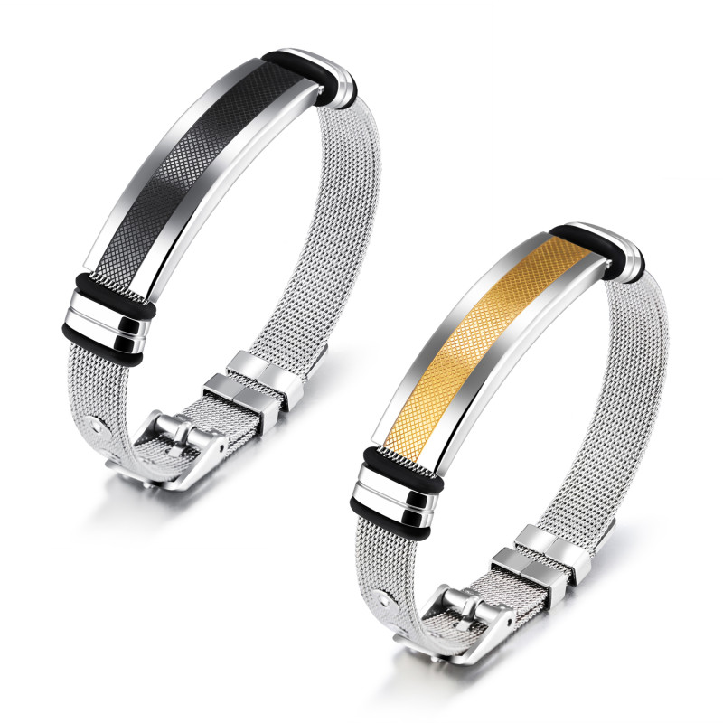 Wholesale Stainless Steel Male Bracelets
