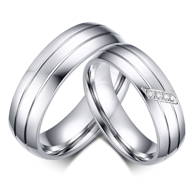 Wholesale Fashion Stainless Steel Wedding Rings for Men