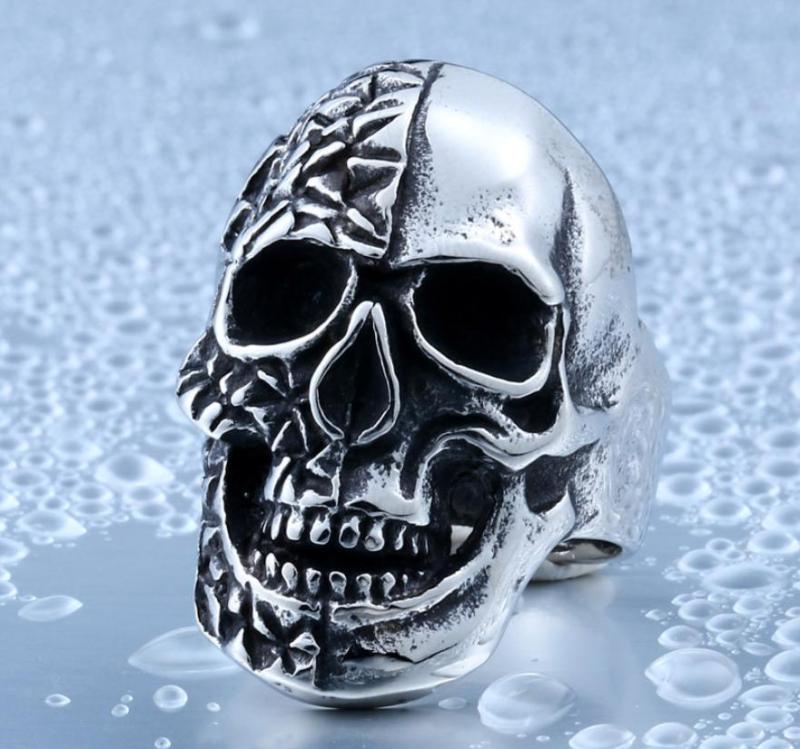 Wholesale Best Stainless Steel Jewelry Skull Ring