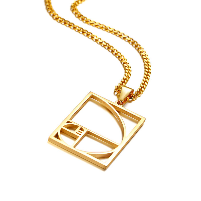 Wholesale Stainless Steel Womens Gold Necklace and Pendant