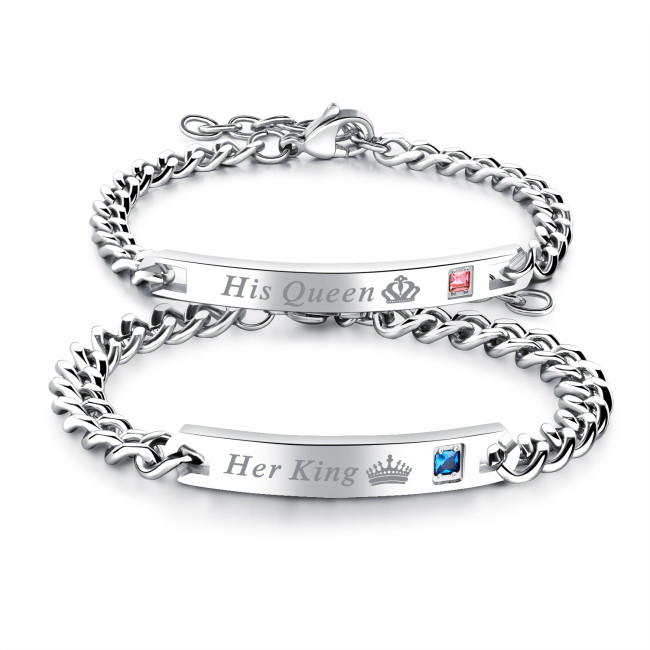 Hotsell Stainless Steel Bracelet Jewelry for Couples