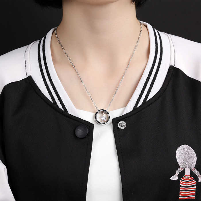 Wholesale Stainless Steel Boyfriend and Girlfriend Necklaces