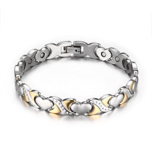 XOXO Stainless Steel Fashion Health Magnetic Bracelet Benefits for Women