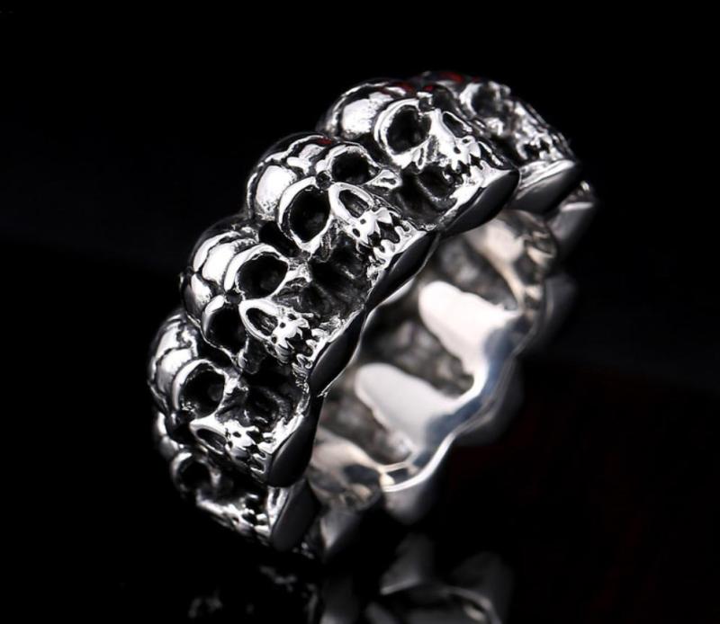 Wholesale Stainless Steel Skulls Ring