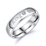 Wholesales Stainless Steel Promise Ring Sets for Him and Her