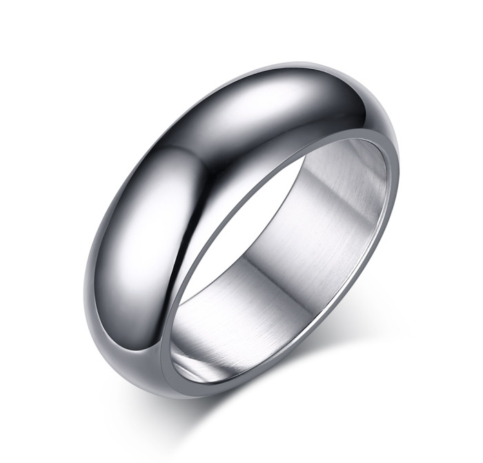 Custom Black Stainless Steel Ring