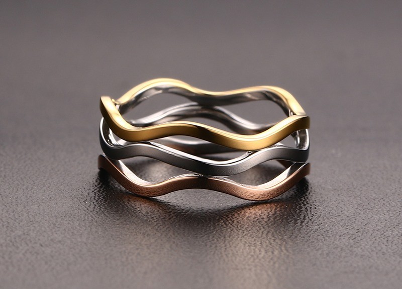 Wholesale Womens Stainless Steel Rings