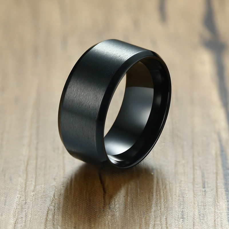 Wholesale Stainless Steel 10mm Mens Ring Band Width