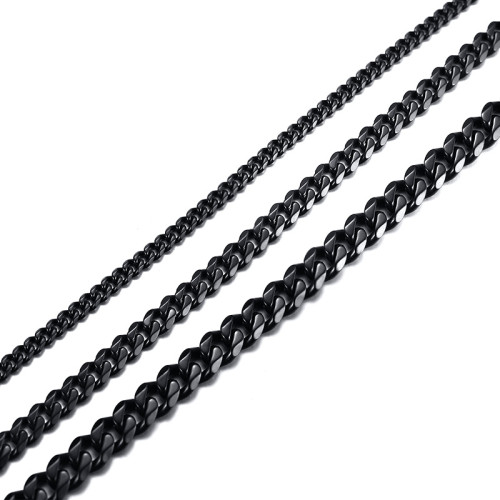 Wholesale Stainless Steel Classic Miami Cuban Link Necklace