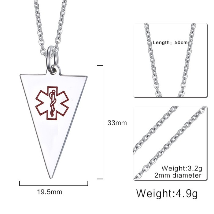 Wholesale Stainless Steel Medical ID Jewelry