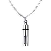 Wholesale Cheap Stainless Steel Perfume Pendant Jewelry