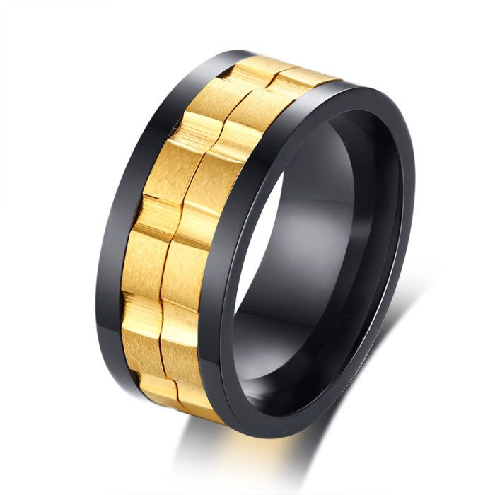 Wholesale Mens Stainless Steel Spinner Ring for Sale
