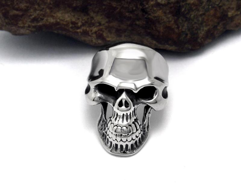 Wholesale Stainless Steel Fashion Skull Rings