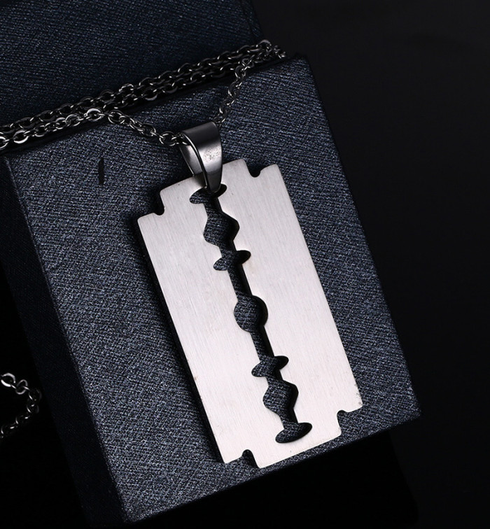 Copy Wholesale Stainless Steel Layered Necklace