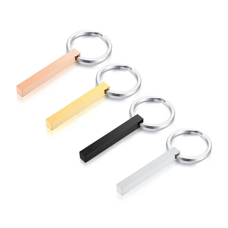 Wholesale Stainless Steel Personalized Key Chains