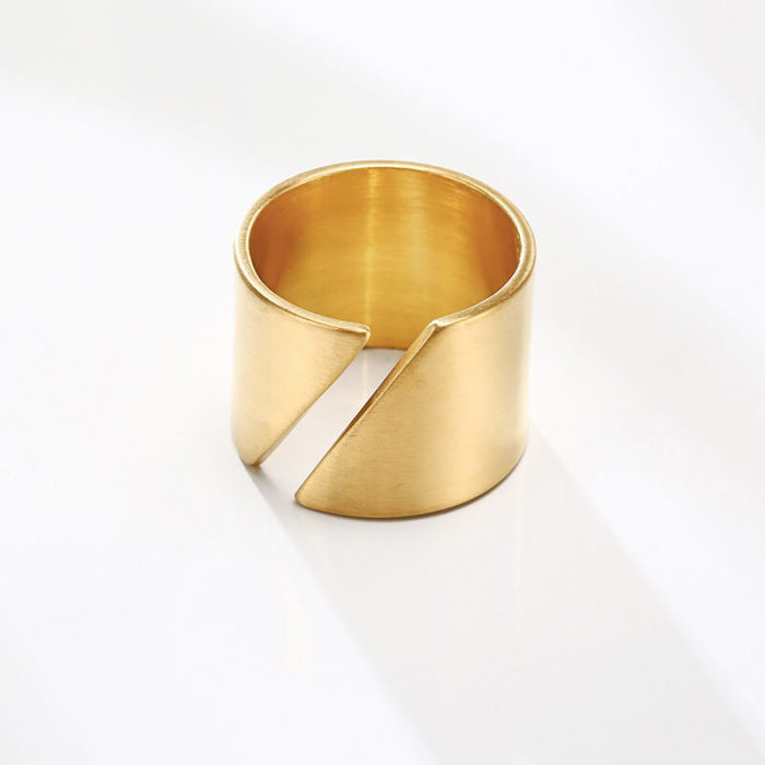 Wholesale Stainless Steel Women Niche Ring