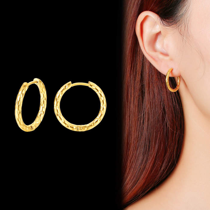 Wholesale Hoop Earrings for Women Stainless Steel