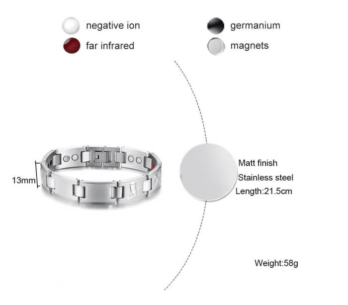 Wholesale Magnetic Wristband Stainless Steel