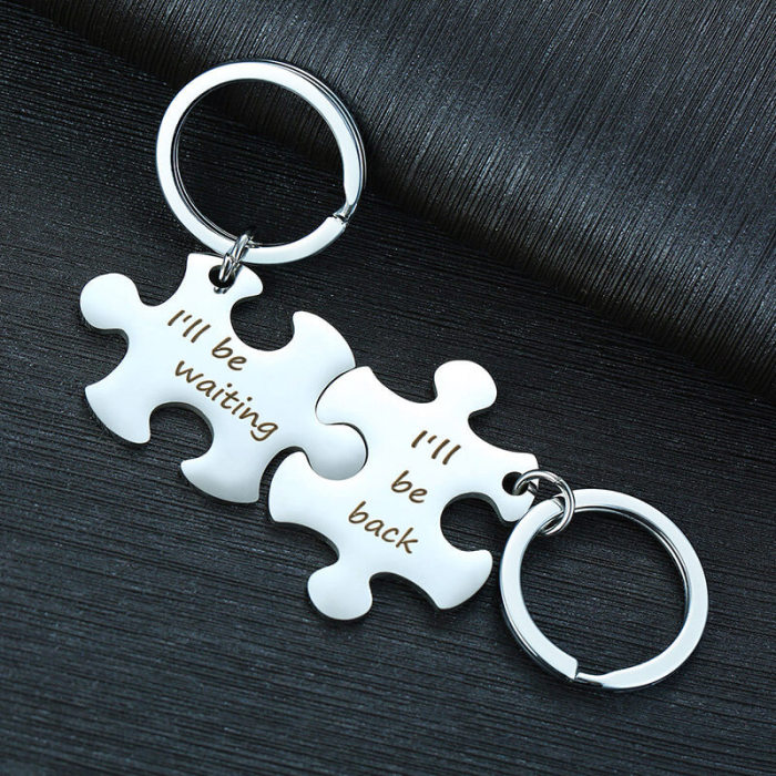Wholesale Cute Keychains Stainless Steel