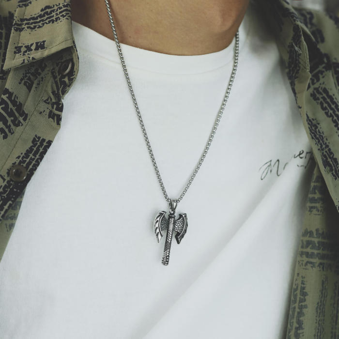 Wholesale Stainless Steel Axe Pendant