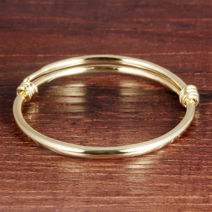 Wholesale Gold Plated Brass Bangles for Women