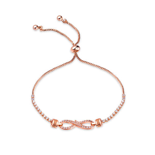Wholesale Copper Women Infinity Bracelet