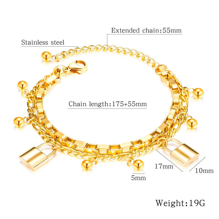Wholesale Stainless Steel Trendy Bracelets for Ladies