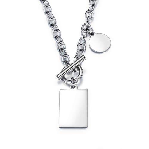 Wholesale Stainless Steel OT Clasp Necklace