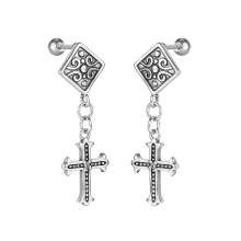 Wholesale Stainless Steel Earring with Cross