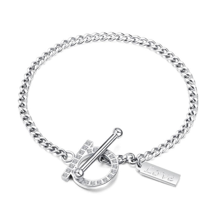 Wholesale Stainless Steel Curb Chain Bracelet