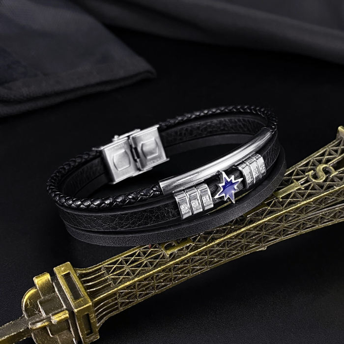 Wholesale Male Leather Bracelet