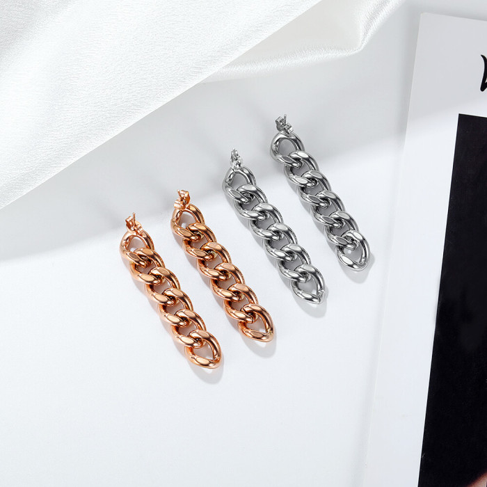 Wholesale Stainless Steel Chain Earring