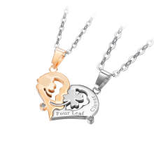 Wholesale Stainless Steel Couple Necklace