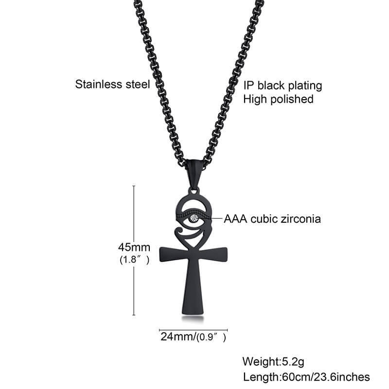 Wholesale Stainless Steel Ankh Cross Pendant