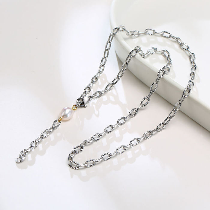 Wholesale Stainless Steel Bracelet and Necklace Set