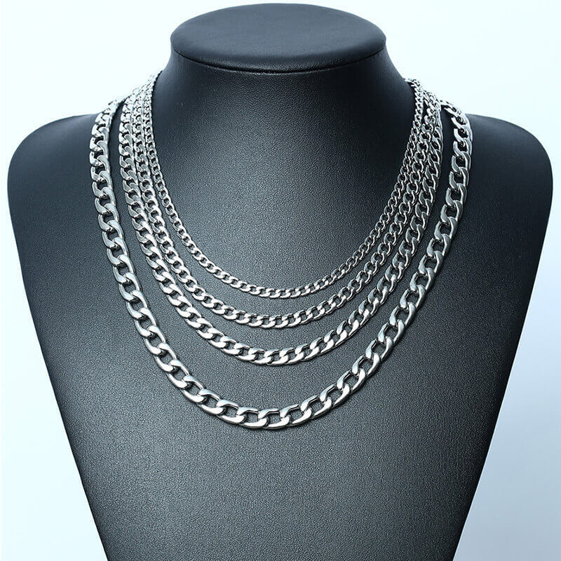 Wholesale Stainless Steel Cuban Necklace