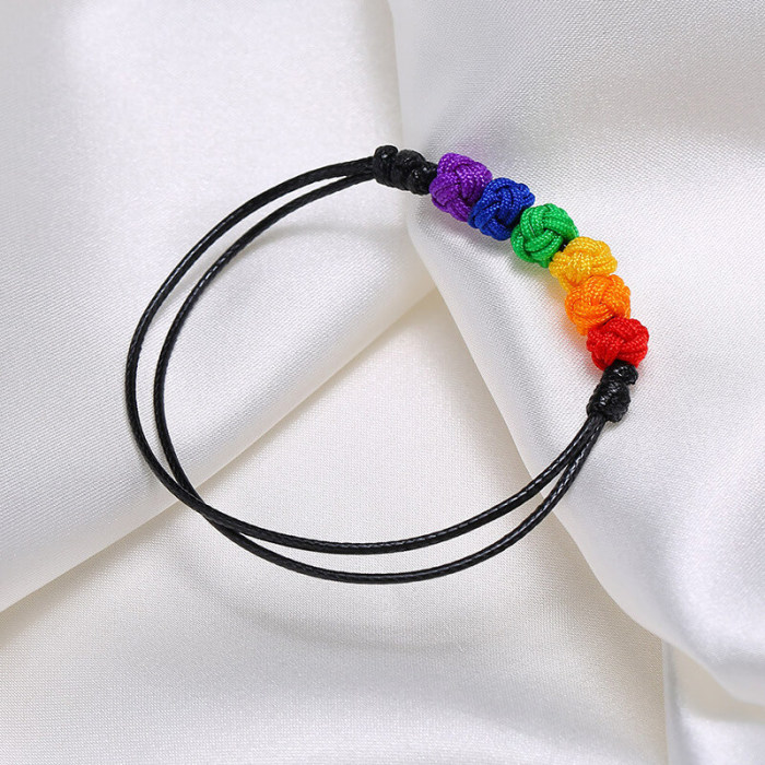 Wholesale Rainbow Knot Bracelet