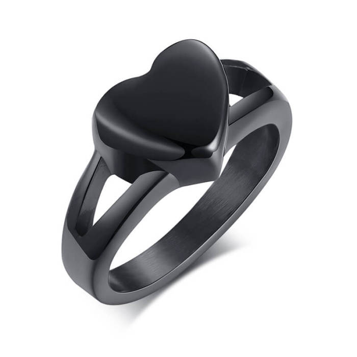 Wholesale 316l Stainless Steel Cremation Jewelry Ring