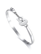 Wholesale Stainless Steel Bangle with Guitar