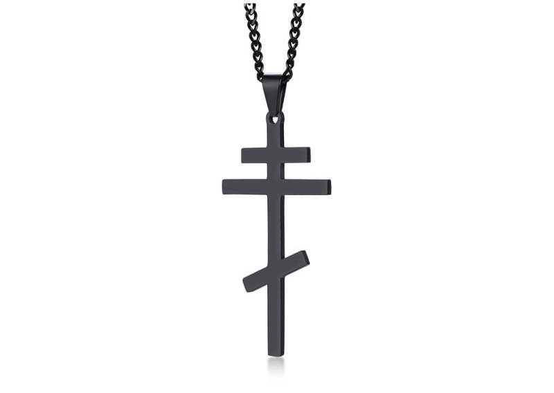 Wholesale Stainless Steel Orthodox Cross Pendant