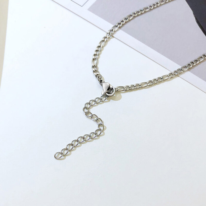 Wholesale Stainless Steel Love Lock Necklace