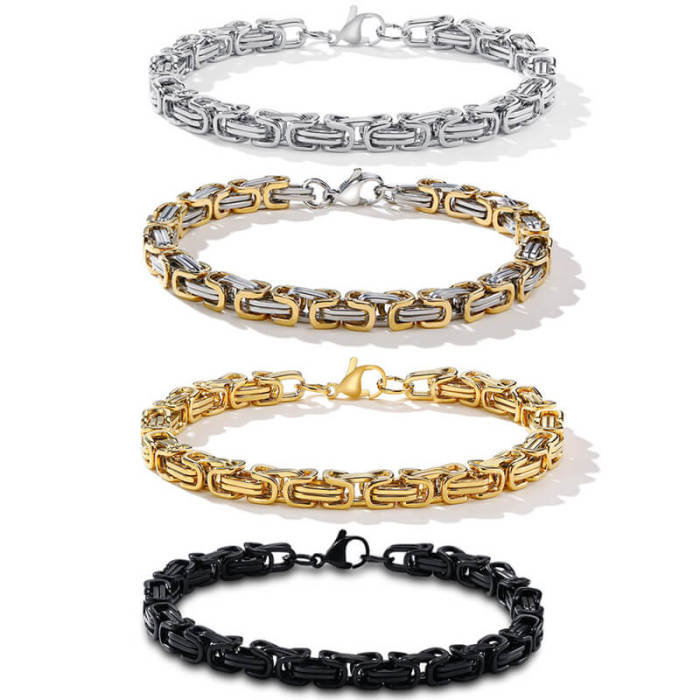 Wholesale Stainless Steel Chain Bracelets