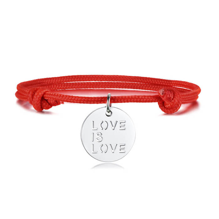 Wholesale LOVE IS LOVE Bracelet for Couple