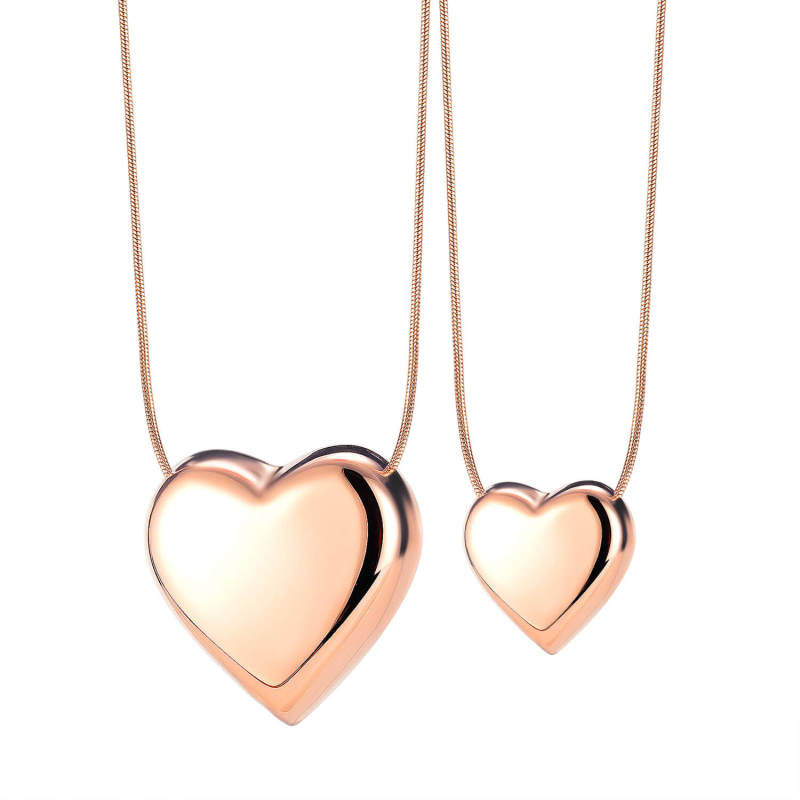 Wholesale Stainless Steel Heart Pendant Necklace
