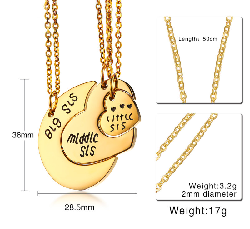 Copy Wholesale Stainless Steel Necklace Alloy Pendant