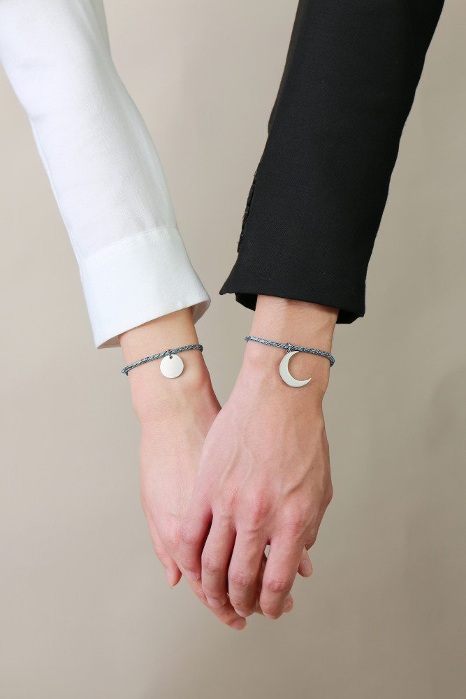 Wholesale Moon and Sun Bracelet for Couples