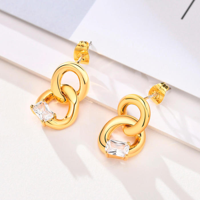 Wholesale Copper Chain Earring
